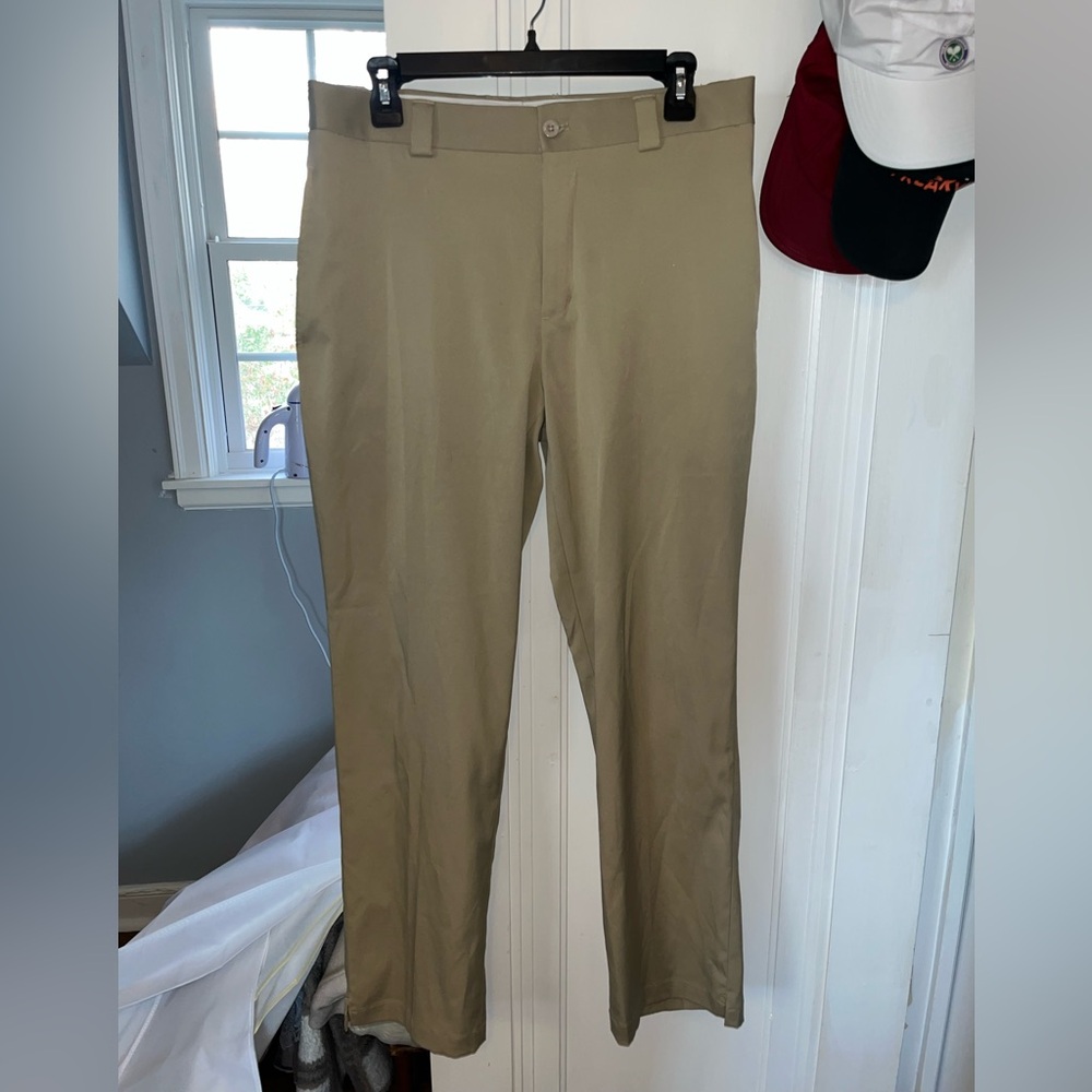 Men's Slazenger tan golf pants